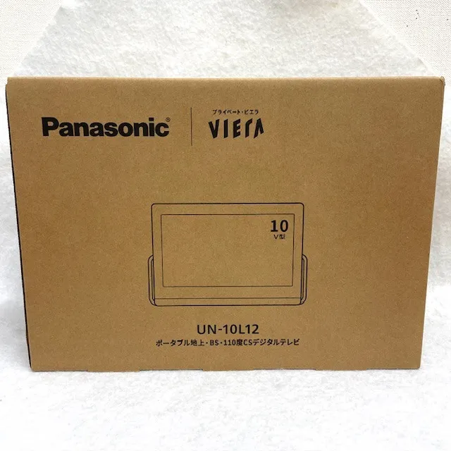 本日、Panasonicビエラ ポータブル小型テレビを買取し...